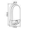 LED-Lampe MACLEAN MCE340G 15W 1100 lm — LED-Außenbeleuchtung