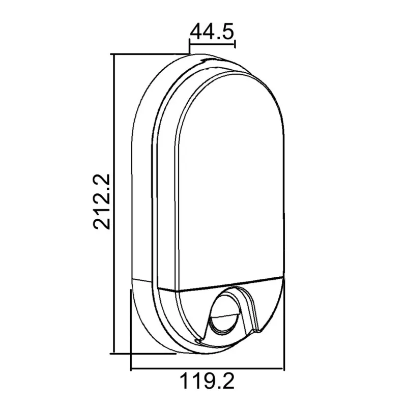 LED-Lampe MACLEAN MCE340G 15W 1100 lm — LED-Außenbeleuchtung