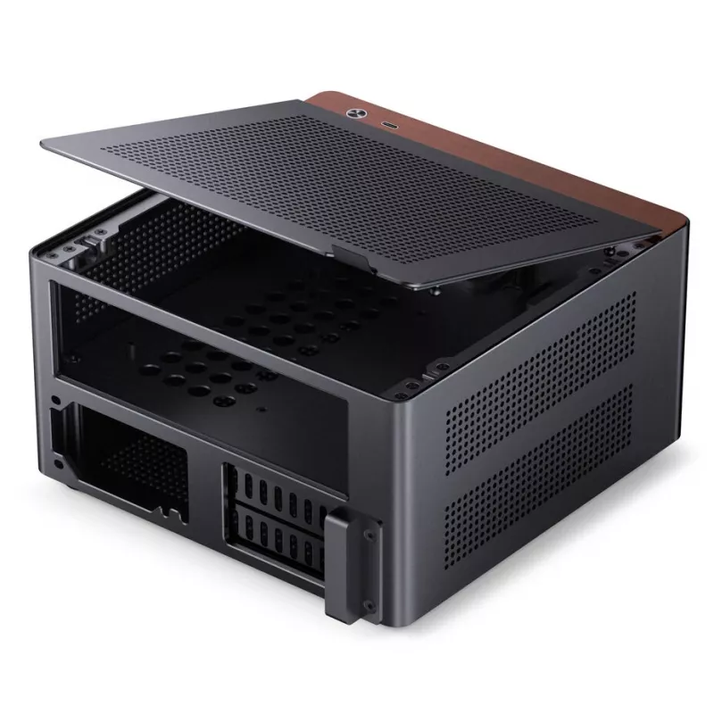 Jonsbo NV10 Stk. Gehäuse, Mini-Gehäuse, ITX - Schwarz