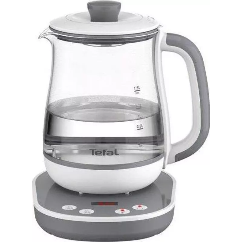 Tefal BJ551B10 Teekocher 1,5 L 1430 W Grau, Weiß