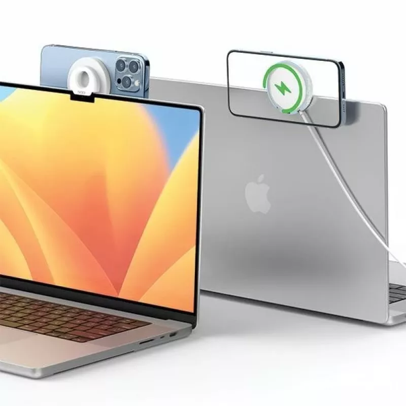 Induktiver Halter für MacBook MagSafe schwarz
