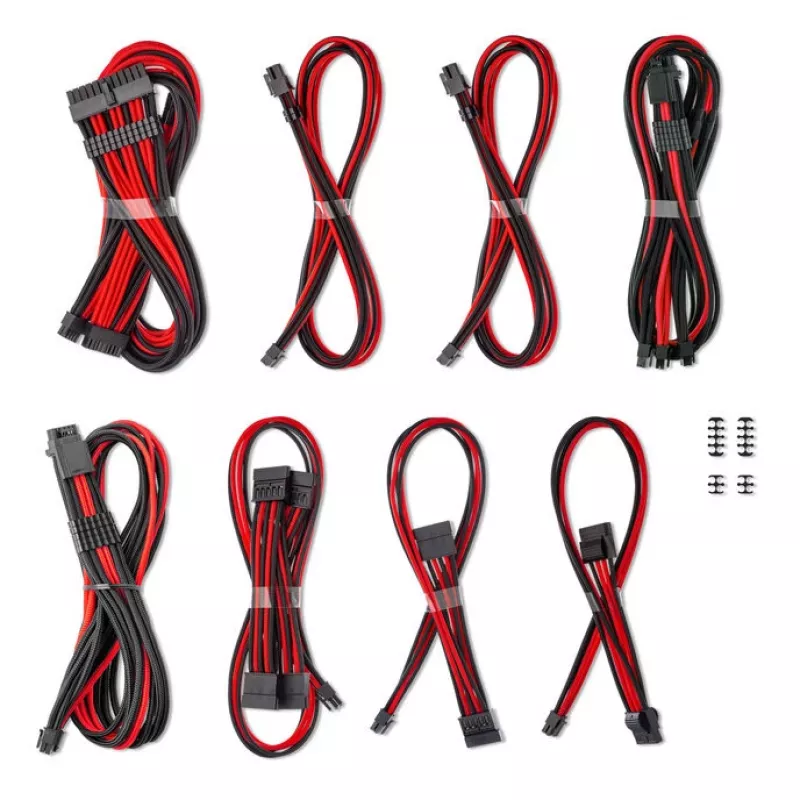 Dual StealthSense Set für Corsair RMi, RMx rot