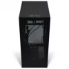 SSUPD Meshroom S V2 Mini-PC-Gehäuse, ATX, Mesh, Schwarz