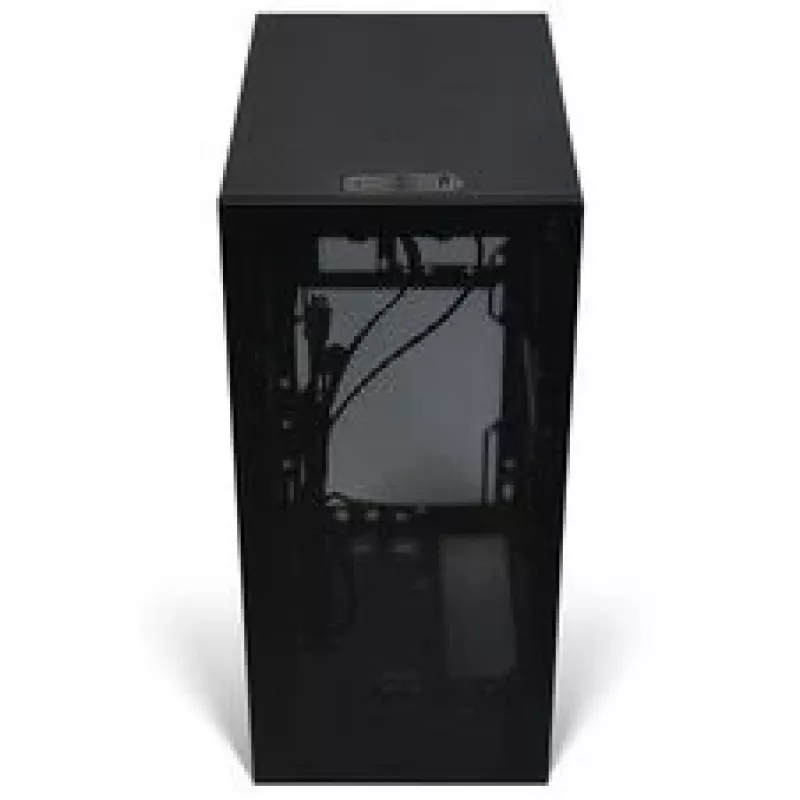 SSUPD Meshroom S V2 Mini-PC-Gehäuse, ATX, Mesh, Schwarz