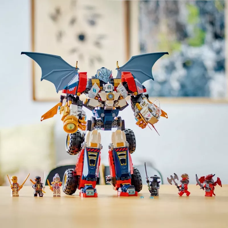 LEGO NINJAGO 71834 Zanes Ultra Combiner Mech