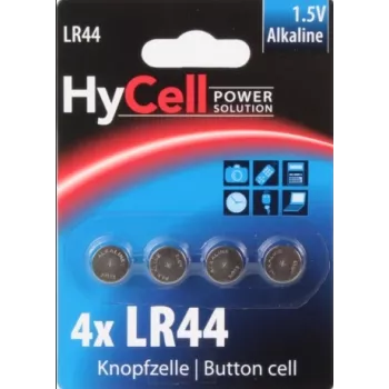 Ansmann 1516-0024 - Einwegbatterie - SR44 - Alkaline - 1,5 V - 4 Stück - Transparente Verpackung