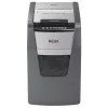 Rexel Optimum AutoFeed+ 130X Aktenvernichter Kreuzschnitt 55 dB 22 cm Schwarz, Silber