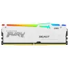 Kingston FURY Beast RGB KF552C40BWAK2-16 DDR5-5200 16GB (2x8GB) Kit, CL40, weiß