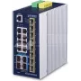 Managed Switch PLANET IP30 Industrial L3 8-Port