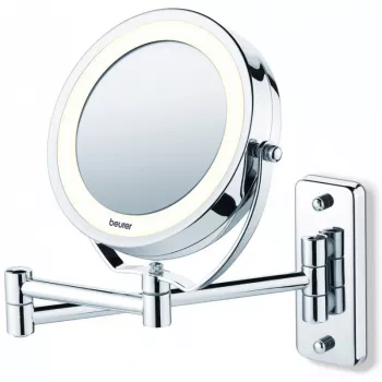 Beleuchteter Kosmetikspiegel Beurer BS59 Durchmesser 11 cm silber