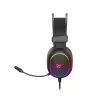 Havit GAMING HEADPHONE RGB Schwarz 2016D Headset Kabelgebundenes Kopfbügel-Headset