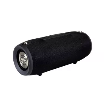 MANTA SPK15GO-BK tragbarer Bluetooth-Lautsprecher — 20 W, 3600 mAh, bis zu 8 h, schwarz