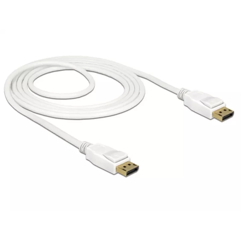 DisplayPort-Kabel DeLOCK 85509 1,5 m Weiß