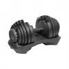 Verstellbare Gusseisenhantel Rebel RBA-2303 — bis zu 24 kg, schwarz, einteilig
