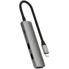 Satechi ST-P4SM Interface Hub USB Typ-C 10000 Mbit/s Grau