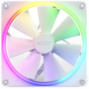 NZXT F140 RGB 140mm Weißer Einzellüfter