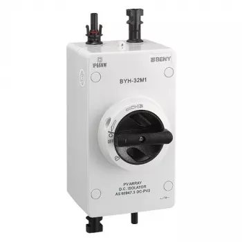 DC-Trennschalter 2P, 32A, 1000VDC, MC4, IP66