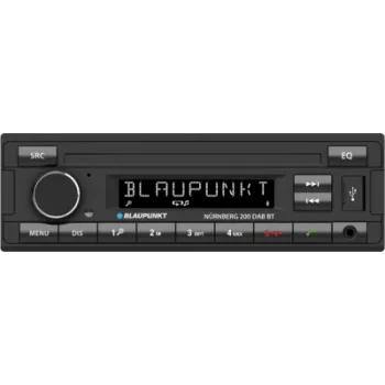 Autoradio BLAUPUNKT Nürnberg 200 DAB+ Bluetooth — 1-DIN, geringe Einbautiefe