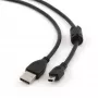 Gembird 1.8m USB 2.0 A/mini-USB 1.8m USB A Mini-USB B Schwarz (CCF-USB2-AM5P-6)