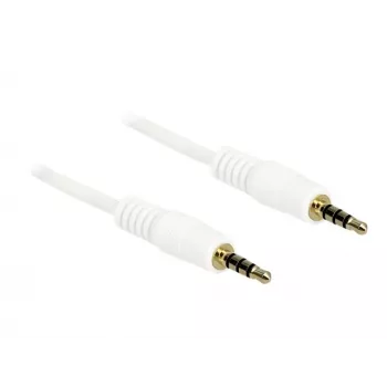 Audiokabel 3,5 mm DeLOCK 83441 2 m Weiß