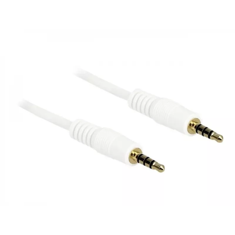 Audiokabel 3,5 mm DeLOCK 83441 2 m Weiß