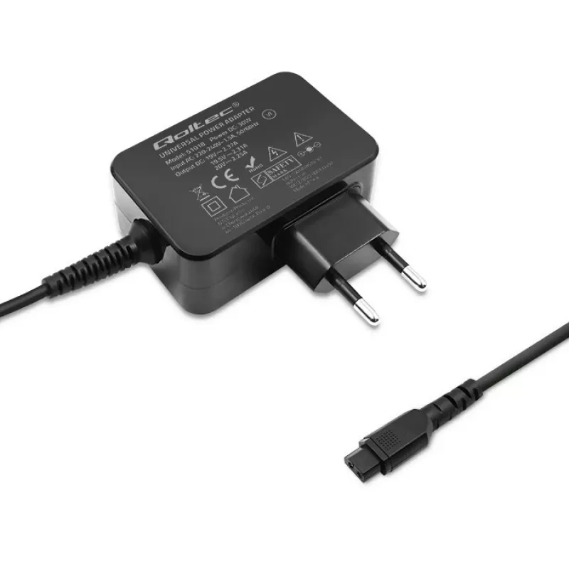 Netzteil QOLTEC Universal 30W mit 8 austauschbaren Steckern