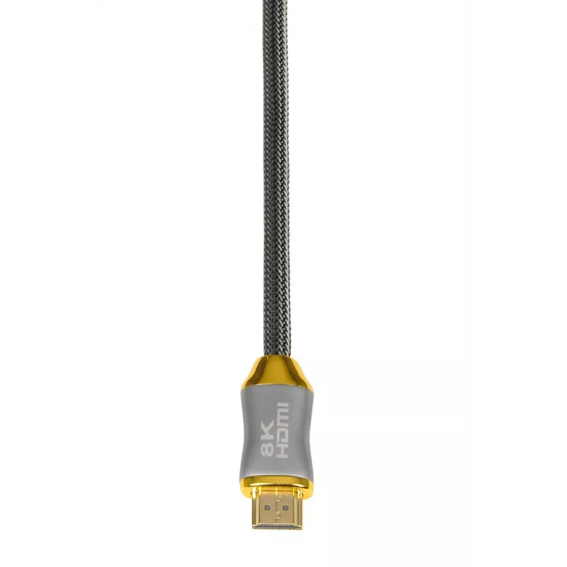 HDMI-Kabel IBOX HD08 2 m, HDMI Typ A Stecker–Stecker, HDMI 2.1, silber