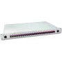 Lightwin LWL-Spleißbox, 24 Fasern, 24x SC Multimode, 50/125µm OM4 Pigtail-Spleißboxen (SPBOX 24G50 OM4 SC)