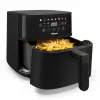Tristar Digital Airfryer | FR-9060 | Leistung 1700 W | Fassungsvermögen 6 L | Schwarz | Heißlufttechnologie