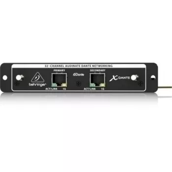 Erweiterungskarte Behringer X-DANTE für X32 — Dante-Netzwerk-Audio 32 Kanäle