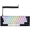 Sharkoon SGK50 S4 Tastatur Gaming USB QWERTZ Deutsch Weiß RGB LED