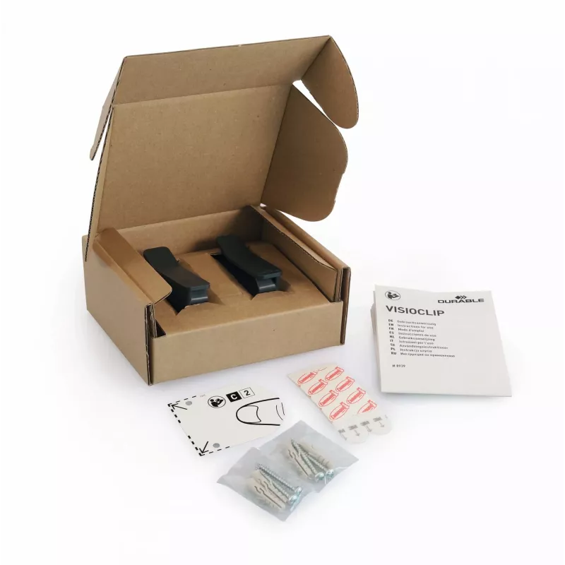 Tablet-Wandhalterung Durable VISIOCLIP Schwarz