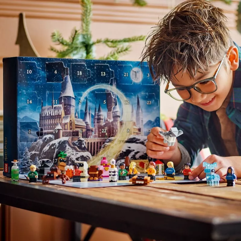 Konstruktionsspielzeug LEGO Harry Potter Adventskalender 2025 Set 76456 – 278 Teile, 8 Minifiguren, Alter 7+