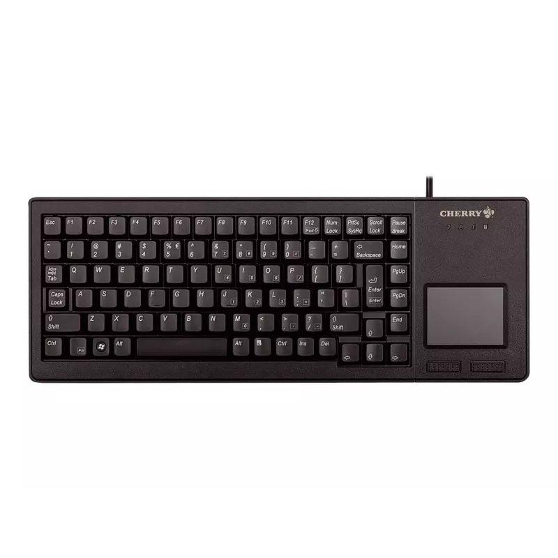 CHERRY XS Touchpad Tastatur Universal USB QWERTZ Deutsch Schwarz
