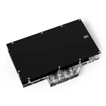Backplate Alphacool 13463 Acryl Aluminium Schwarz 145,2 mm