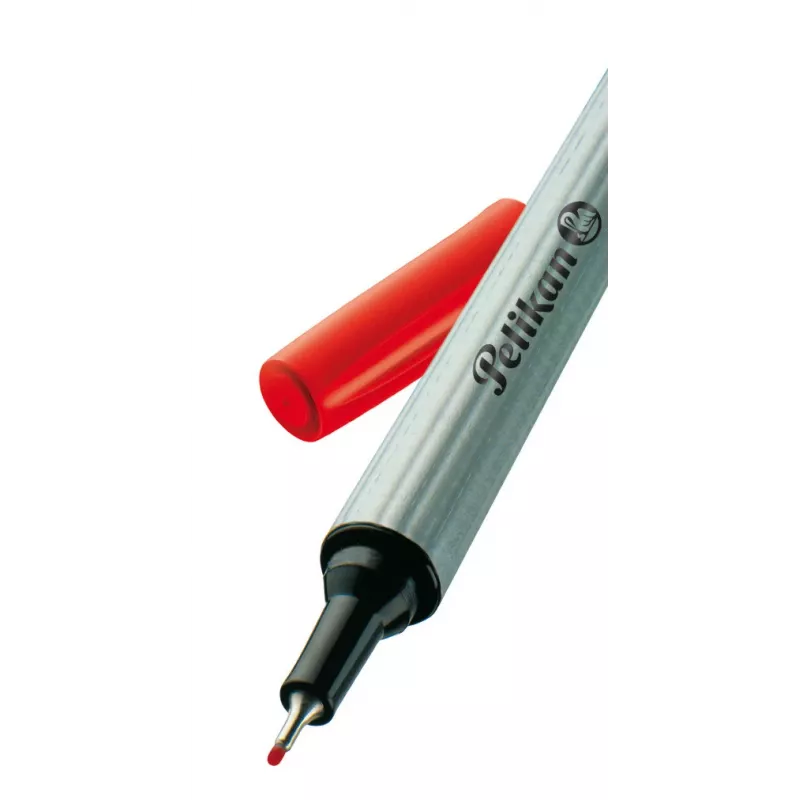 Pelikan Fineliner 96 Fine Schwarz Blau Rot 3 Stück 0,4 mm