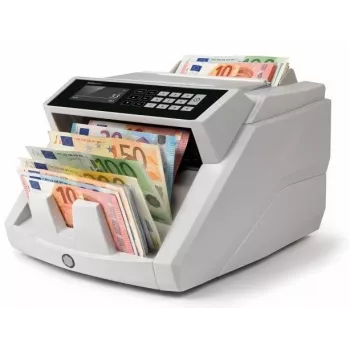 Safescan 2465-S Banknotenzählmaschine Schwarz, Weiß