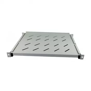 Rack shelf ALLNET ALL-S0002102 — 19 Zoll (48,3 cm), 650×450 mm, grau, max. Belastung 60 kg