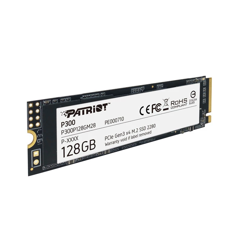 Patriot Memory P300P128GM28 Internes Solid-State-Laufwerk M.2 128 GB PCI Express NVMe