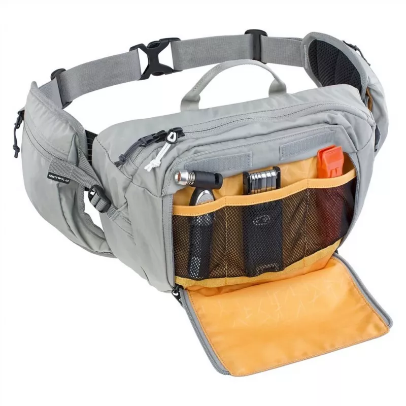 EVOC Hip Pack Hüfttasche Mesh Nylon Ripstop Grau 3L Unisex