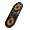 Baseus 2In1 20W Digital Led Display Headphones Schwarz Wireless Charging