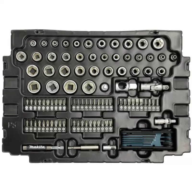 Makita E-08713 Mechaniker-Werkzeugsatz 120-teilig