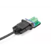 DeLOCK Serielles Kabel RS-232 D-Sub9 Stecker auf Stecker 2 m Schwarz