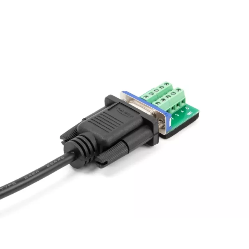DeLOCK Serielles Kabel RS-232 D-Sub9 Stecker auf Stecker 2 m Schwarz