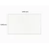 MAXISCREEN Projektions- und trocken abwischbare Schreibtafel 2510 x 1340 mm TK-Team