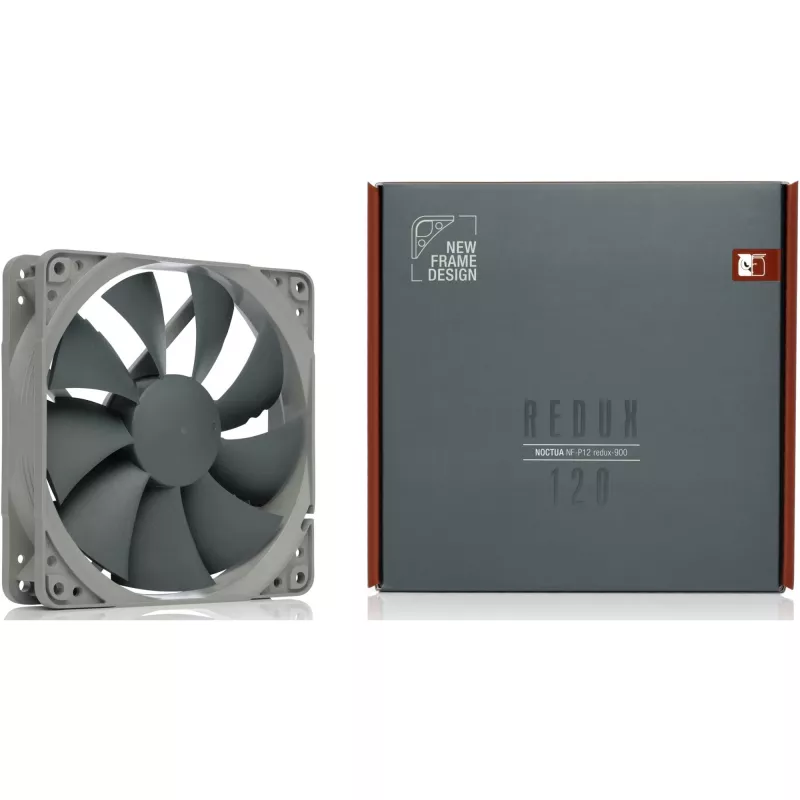 Noctua-Lüfter NF-P12 REDUX-900 — 120×25 mm, 900 U/min, 12V, 92,3 m³/h, 19,8 dB