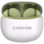 CANYON In-Ear-Kopfhörer TWS-5, Grün Bluetooth 5.3, Touch-Steuerung, Ladeeingang: USB-C