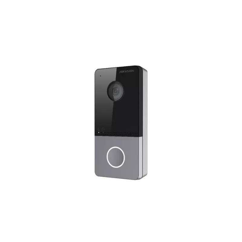 Hikvision DS-KV6113-WPE1(C) Video-Türsprechanlage 2 MP Schwarz, Grau