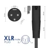 Akyga AK-EV-13 Ladegerät für 36 V E-Bikes, 42 V / 4 A 168 W, 3-polig XLR (M), 1 m