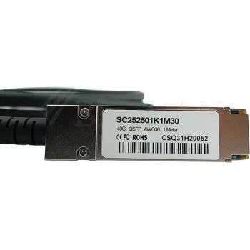 CBO InfiniBand-Kabel QTAPCABLE5M-BL 5 m QSFP, blauer Mantel, schwarze Stecker